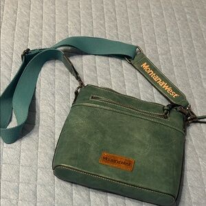 Montana West Teal Crossbody Bag